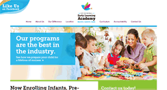Desktop Screenshot of episcopalearlylearning.com